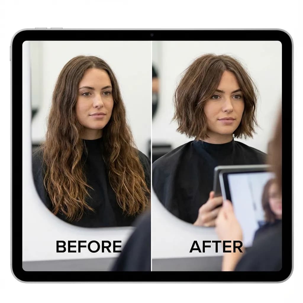 Virtual Haircut Try-On - Preview New Hairstyles - Preview