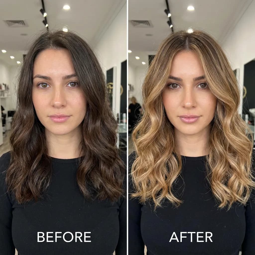 Hair Color Change - Virtual Hair Dye Preview