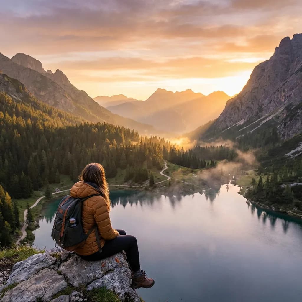 Nature Landscape Background - Scenic Outdoor Setting - Preview