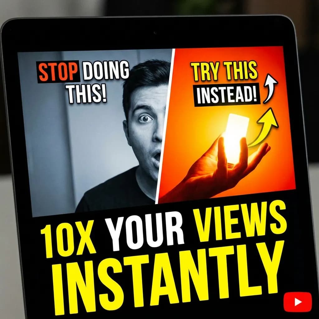 YouTube Thumbnail Style - Click-Worthy Design - Preview